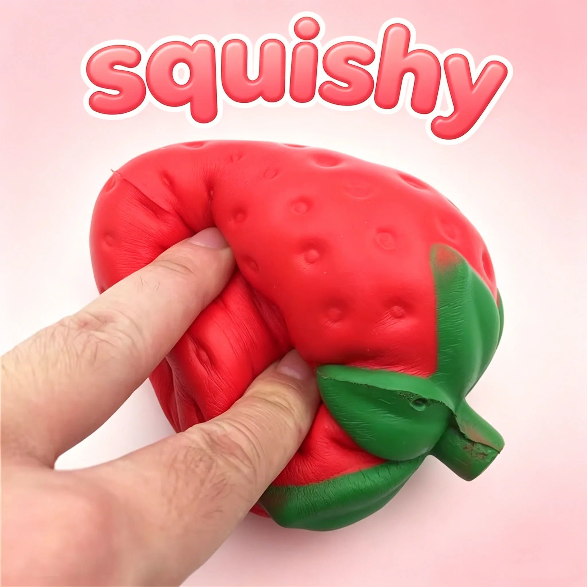 Jumbo Strawberry Squishy